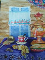Морозова Екатерина 13 лет. Чай с баранками