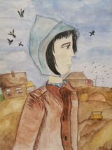 Карнаухова Аня 10 лет ."Жил человек"