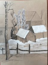 Шаршакова Таисия. Зимний этюд.Посвящается Г.Сороке